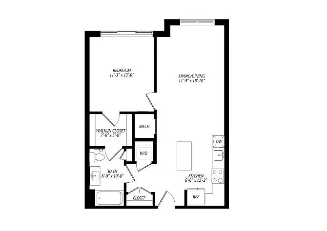 Floor plan A02H