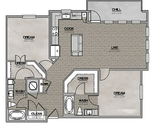 Floor plan B9