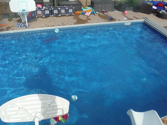Pool view from the deck