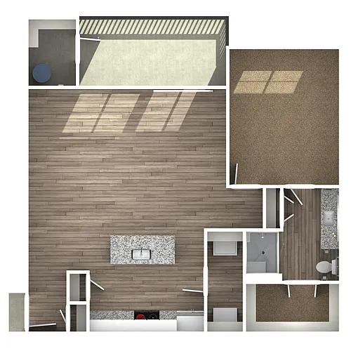 Floor plan Hickory
