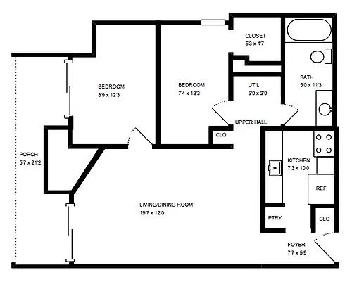 Floor plan Remington Style 3