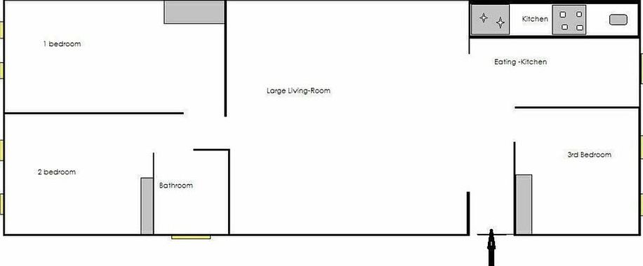 2nd image of 359 W 39th St APT 3A