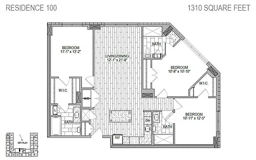 Floor plan 100