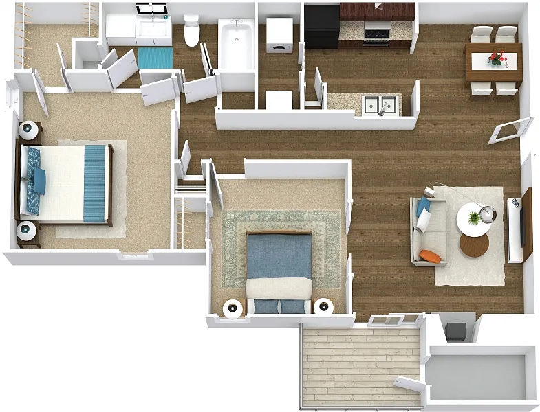Floor plan Cottonwood