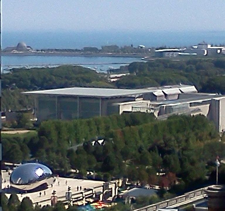 view from living room