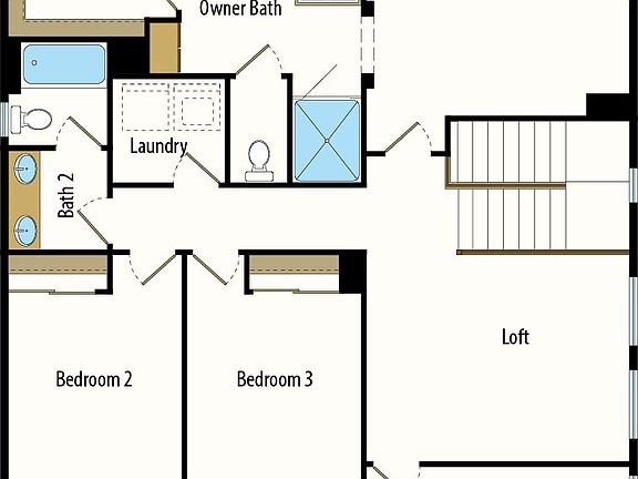 Second Floor Floorplan