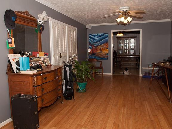 Large open living room