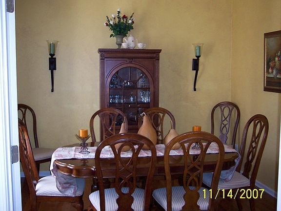 french doors open to dining room
