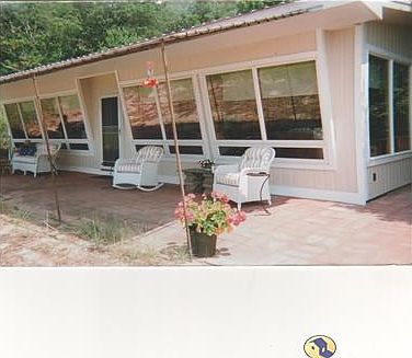 front deck, suset view