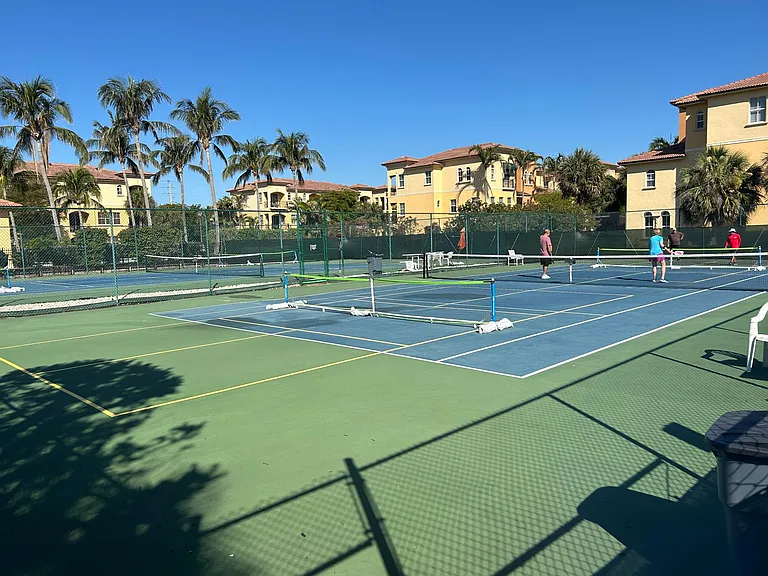 Tennis and pickleball courts