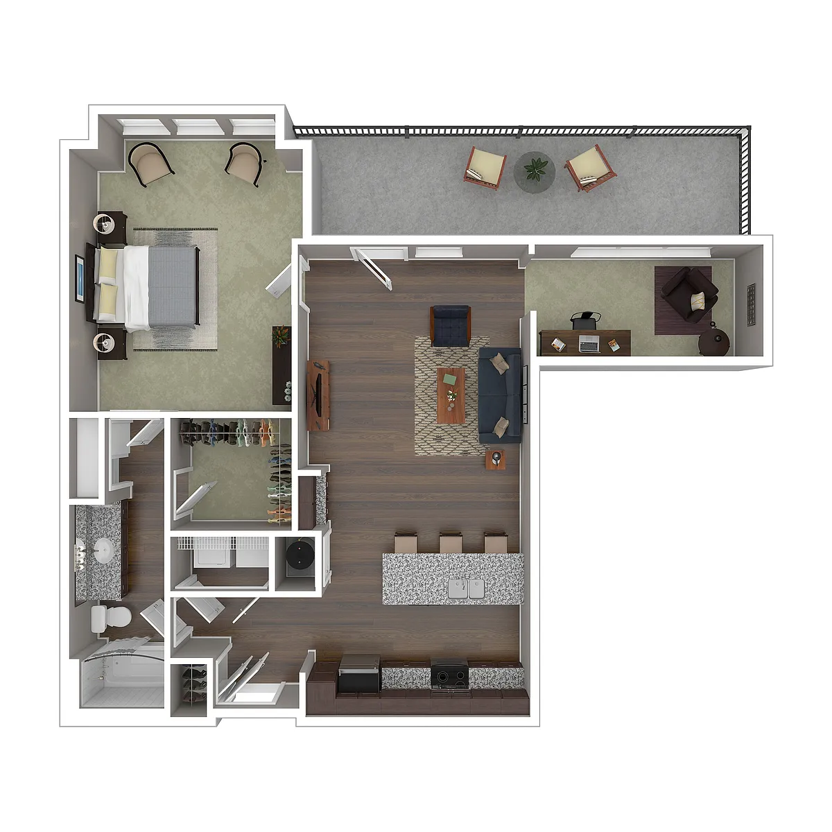 Floor plan A6D