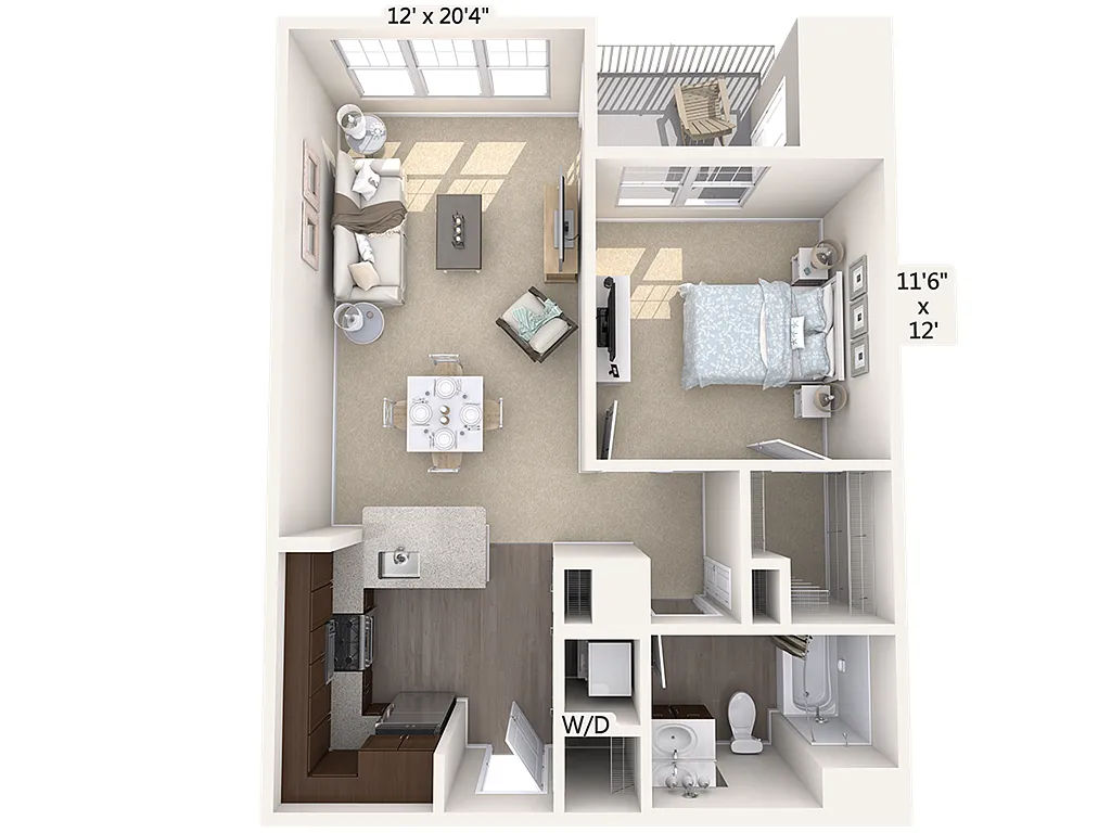 Floor plan A1-V-1