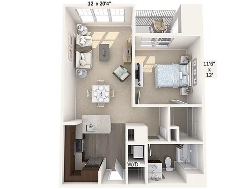 Floor plan A1-V-1