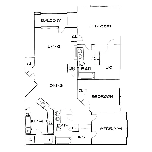 Floor plan Design 3A20 Premier