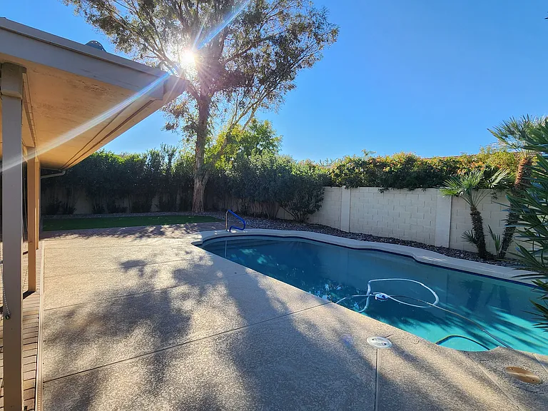 Very Private Backyard