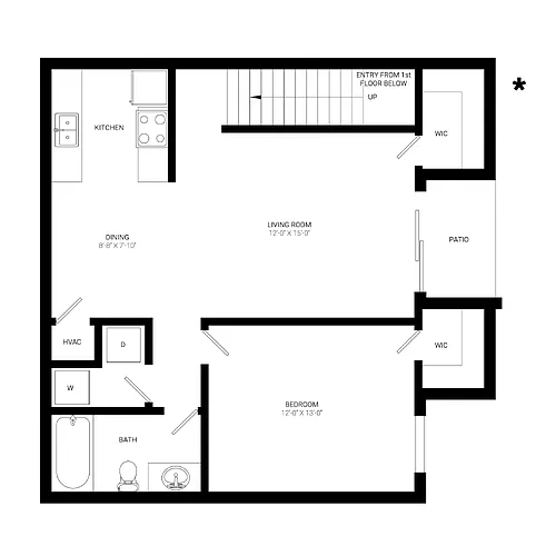 Floor plan Belle Meade