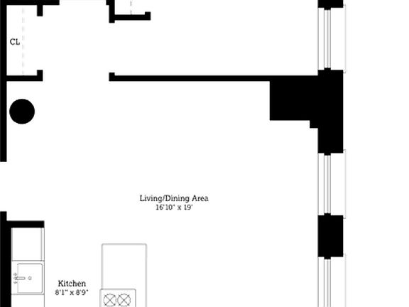 2nd image of 120 Greenwich St APT 3D