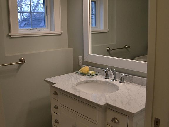 Bathroom 1 on top level of loft