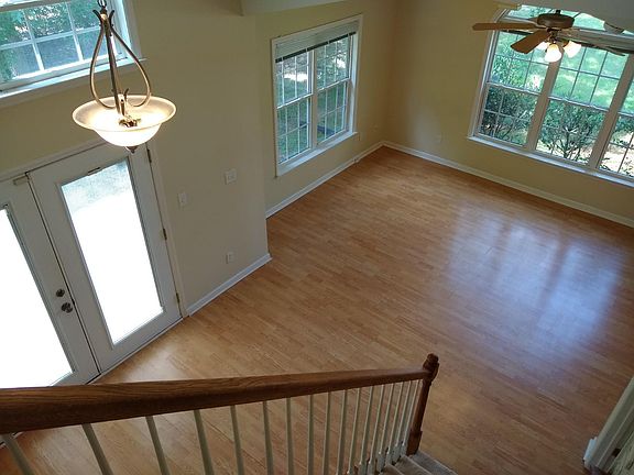 Open foyer and living area