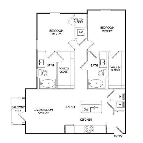 Floor plan B1