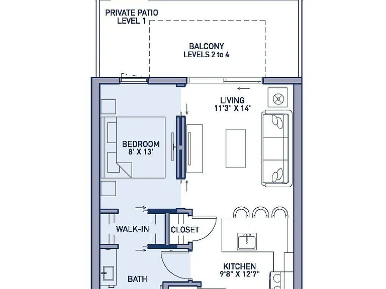 Tribute Apartments at R1VER — Photo 30