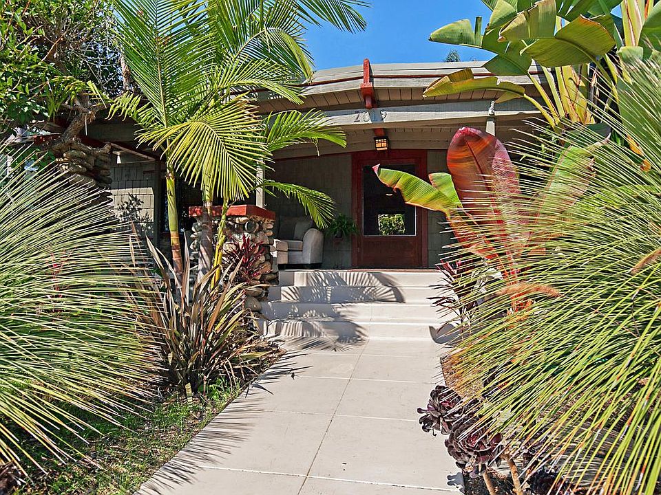Front with walk up steps