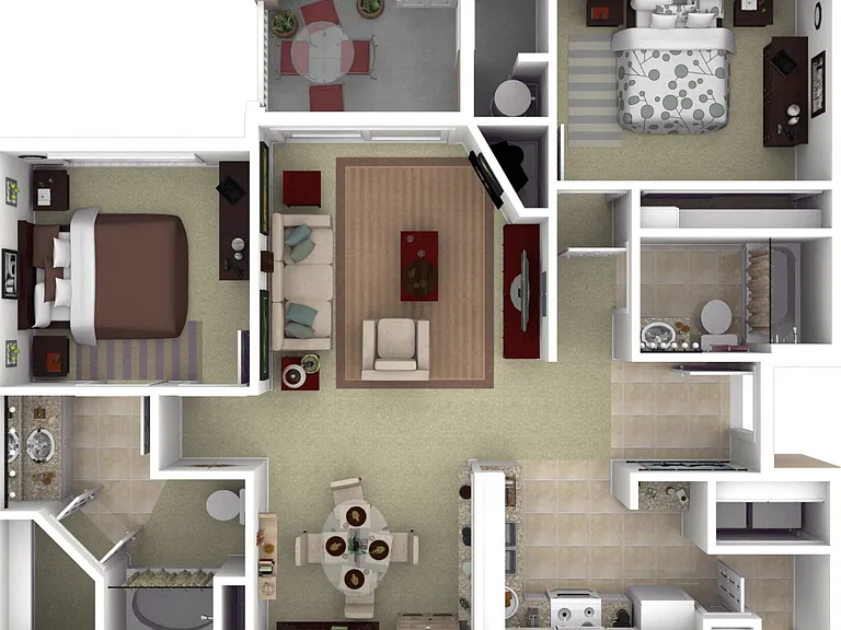 Cross Pointe Apartment Homes — Photo 31
