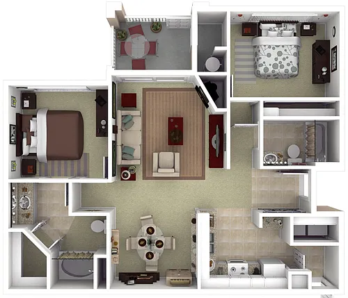 Floor plan Residence 5 Luxury