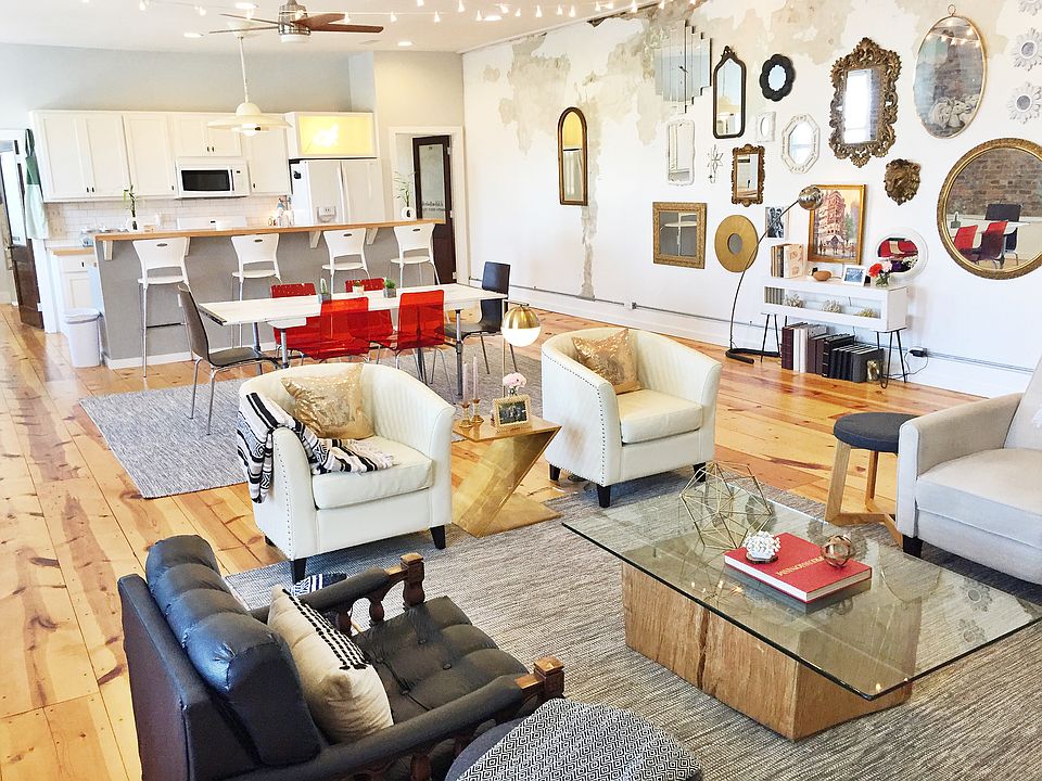 Open concept living space