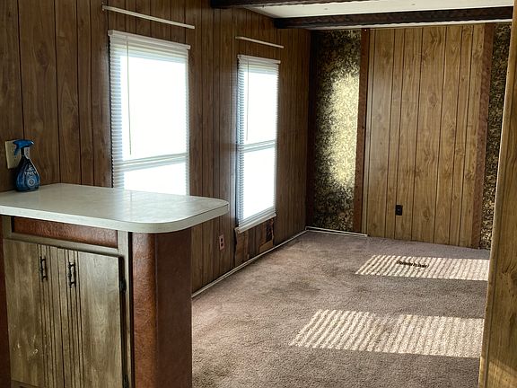 View of living room from kitchen