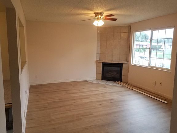 Living Room with Gas Fire Place