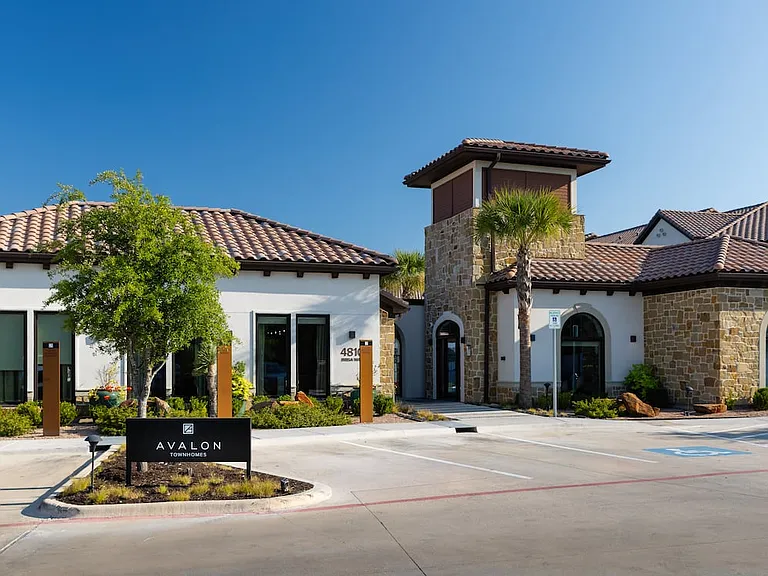 Leasing office entrance