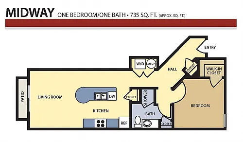 Floor plan Midway