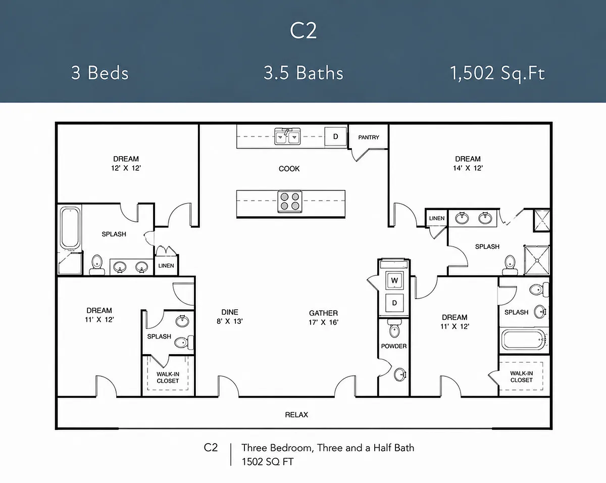 Floor plan C2