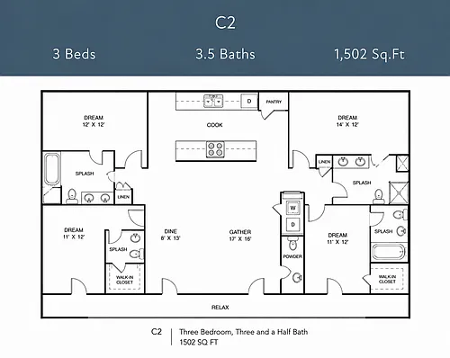 Floor plan C2