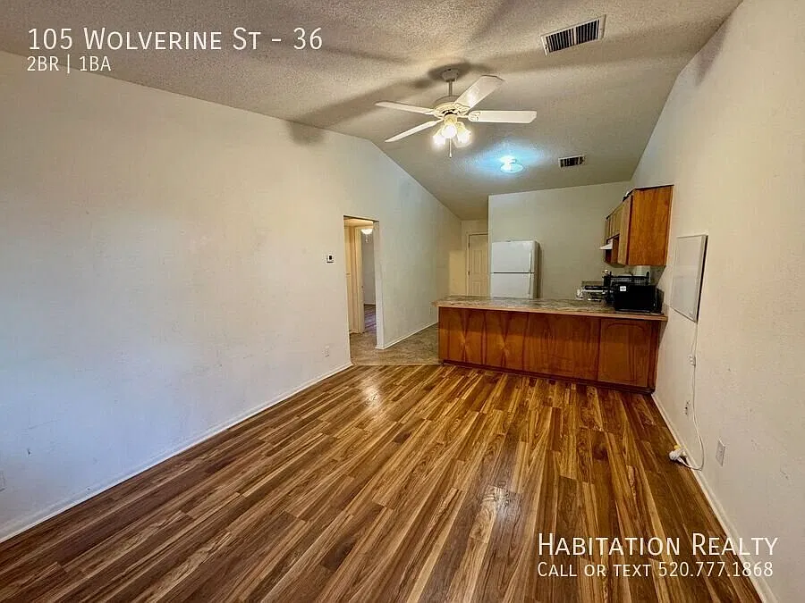 2 bedroom/1bathroom home, duplex with a carport & evaporative cooling in Bisbee! — Photo 4