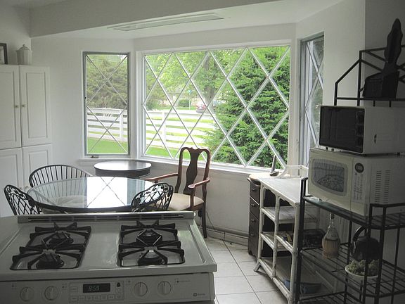 Dining room and kitchen