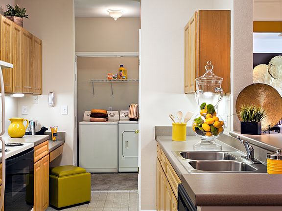 Open Kitchen with a view of the living space