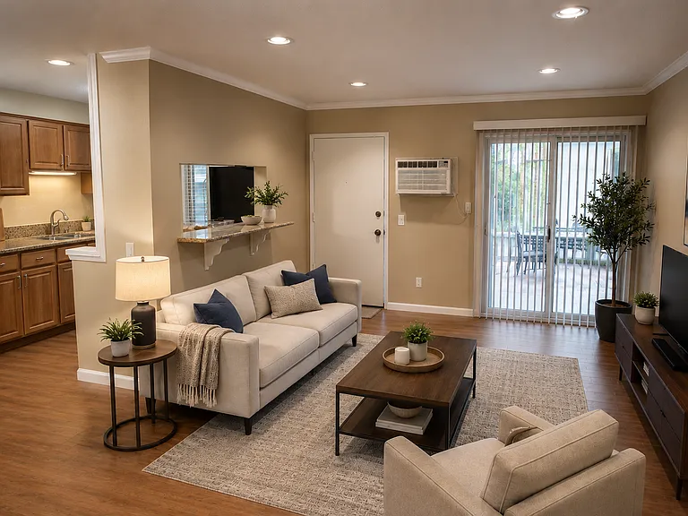 Living room area