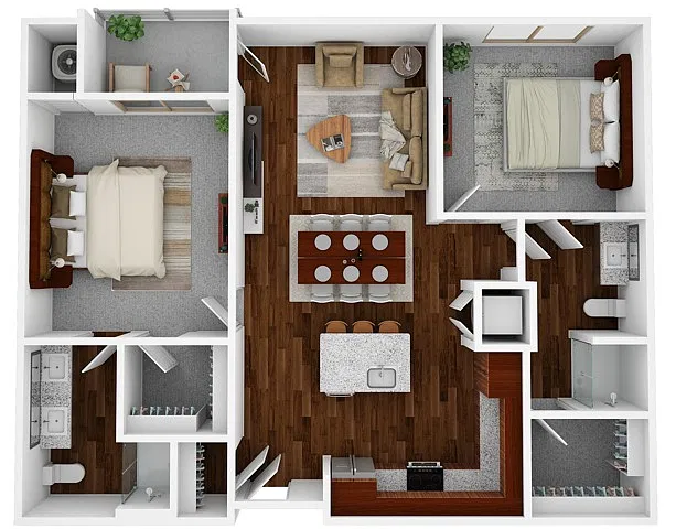 Floor plan B3