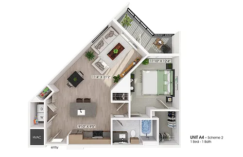 Floor plan A4