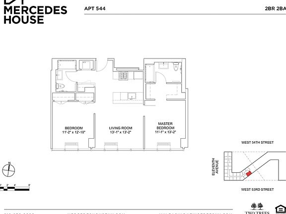 2nd image of 550 W 54th St #544