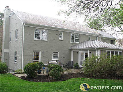 rear of home