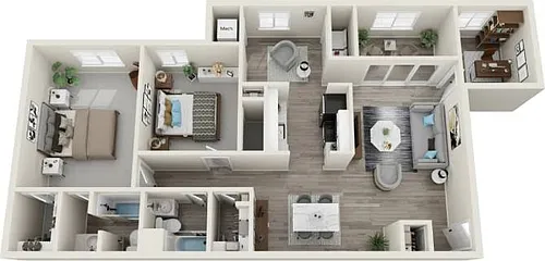 Floor plan The Grant