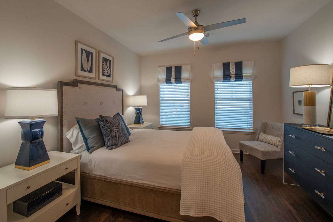 Spacious Bedroom View