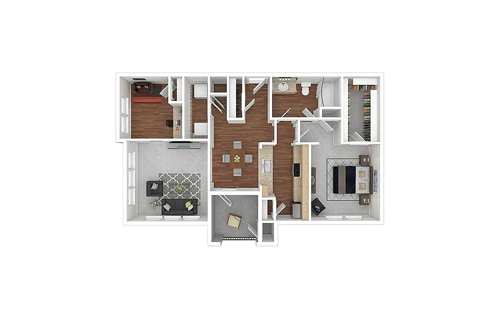 Floor plan Hill Country