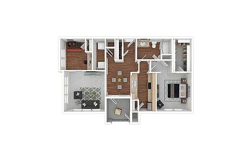 Floor plan Hill Country