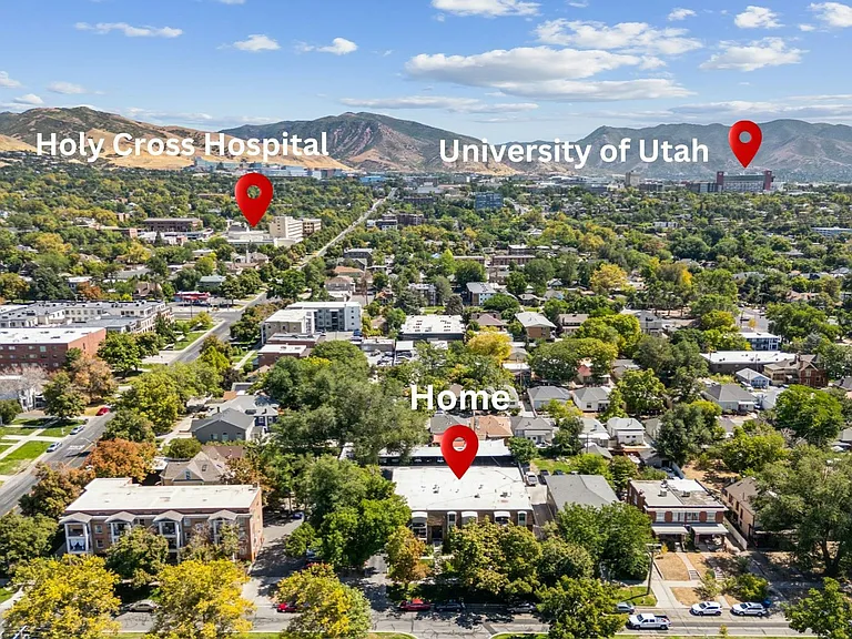 Close to the U of U and hospitals