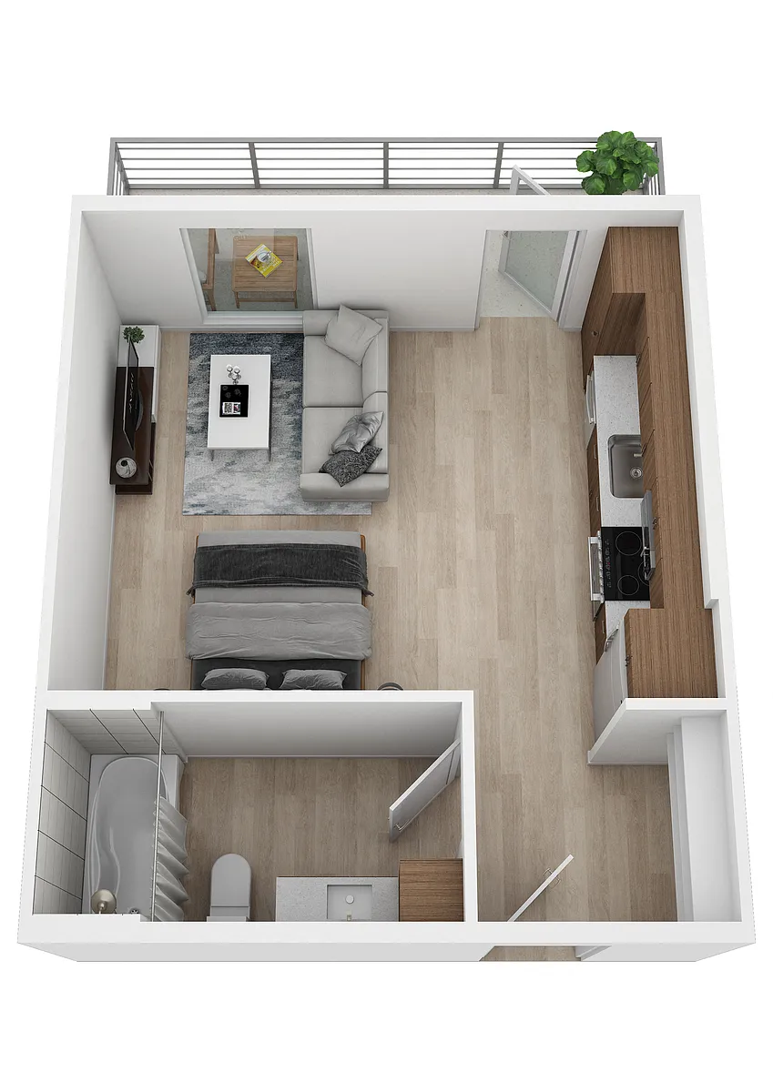 Floor plan EX1