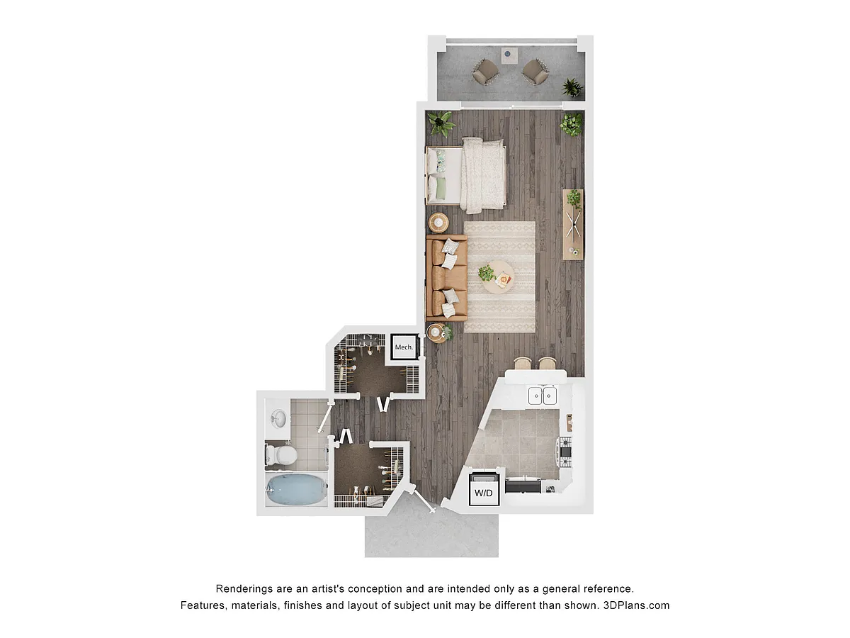 Floor plan The Club